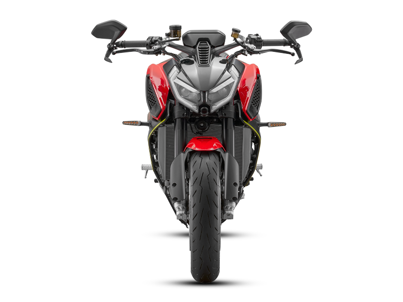 QJMOTOR SRK 921 motocykl naked przód